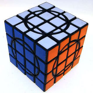 DaYan+MF8 No.2 4x4x4 Crazy Tiled Magic Cube Black II
