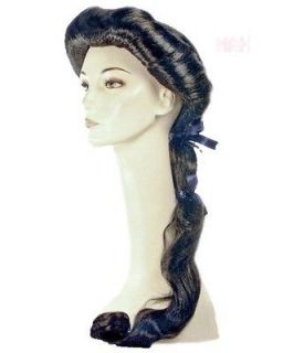 Jasmine Aladdin Colonial Princess Lacey Costume Wig