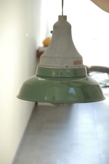   Antique INDUSTRIAL APPLETON Explosion Proof HANGING CEILING LAMP Light
