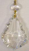 40 CLEAR GLASS CHANDELIER CRYSTALS PRISMS FRENCH PENDANT DROPS LAMP 