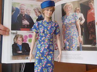 Princess Diana Doll Franklin Mint Caring Dress will fit Kate 