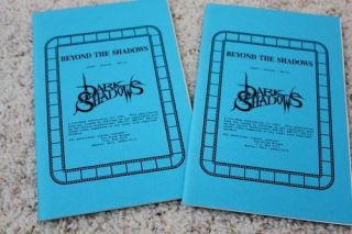 DARK SHADOWS Beyond the Shadows (2) Game Puzzle Book