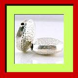 Bright Bali 925 Sterling Silver Hammered Beads B35