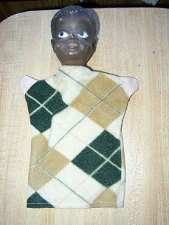 Hazelle Black Boy Hand Puppet cir. 1950