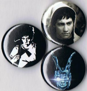Donnie Darko 3 pins buttons badges frank rabbit