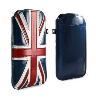 Proporta Patent Leather Style Union Jack Case for Philips GoGear Muse