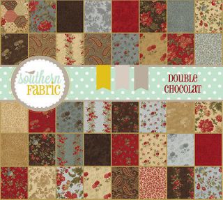 Double Chocolat by 3 Sisters  Moda  Layer Cake 42  10 Quilt Fabric 