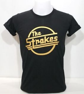   Logo Black T Shirt Top Indie Revival Post Punk Garage Rock Band S XL