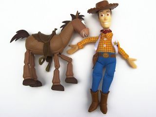 Woody Burger King & Bullseye Horse Gallop Legs Mattel Pixar Disney Toy 