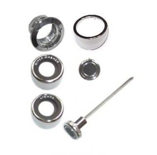 1969 69 MUSTANG DASH KNOB AND BEZEL KIT, 6 PIECES (Fits 1969 Mustang)