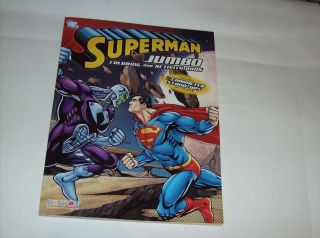 BRAND NEW SUPERMAN JUMBO COLORING & ACTIVITY BOOK