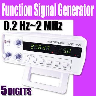  Function Signal Generator Multimeter 0.2Hz 2MHz with 7 Frequency