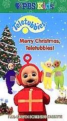 PBS KIDS Teletubbies Merry Christmas Teletubbies VHS 1999 2 Tape Set 