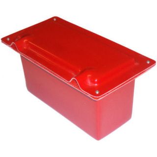 Fibreglass Battery Box Red Top Size RACE RALLY KIT CAR