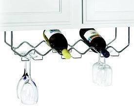 Red Oak   Wine Glass / Stemware   Wood Rack / Holder   Under Cabinet 