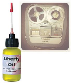 100% Synthetic Oil For Lubricating Ampex Reel to Reel Tape Recorders