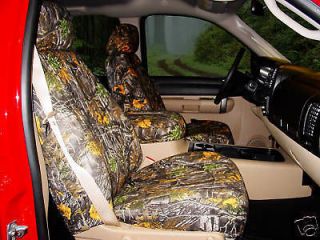 Chevy Silverado Pickup Truck Camouflage Seat Covers