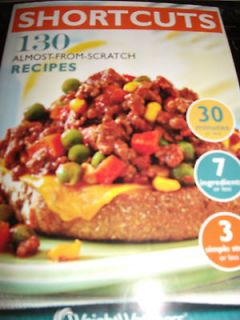 Weight Watchers SHORT CUTS POINTS 130 Almost from scratch Recipes