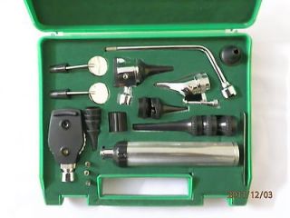 ENT Otoscope/Ophth​almoscope Diagnostic Set, Bright & Whitest LED 