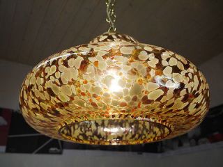 Large MURANO GLASS Multi Colored pendant chandelier