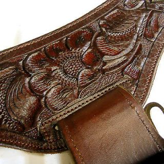 WESTERN DOUBLE GUN HOLSTER LEATHER COWBOY COLT PEACEMAKER CAL 38/357 