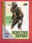 2009 DONALD BROWN UD Draft Edition SCOUTING REPORT 350