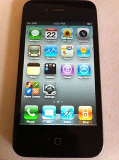 VERIZON APPLE IPHONE 4 32GB WIFI  BLACK BAR iOS SMARTPHONE 5.0 MP 