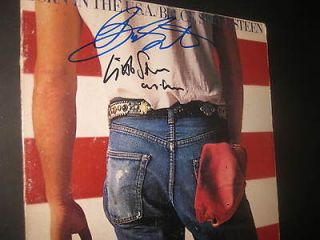 Bruce Springsteen Born In The USA Signed Autographed Lp Record Album
