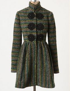 Anthropologie Cheongsam Dress Coat Size 8, Plenty By Tracy Reese