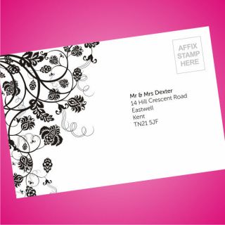 Personalised Wedding RSVP Reply Cards by Jumpfox