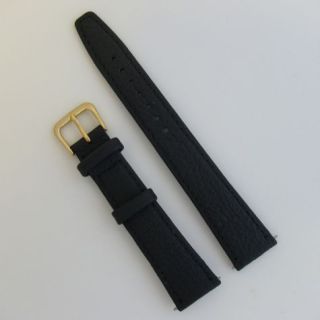 Genuine Leather Budget Watch Strap   8 10 12 14 16 18 20mm Black 