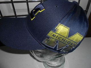 NWT Top of World NCAA Deja Vu Cap UNIVERSITY of MICHIGAN Hat sz L/XL