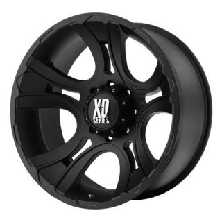 20 inch 20x9 xd matte black wheels rims 8x6.5 8x165.1 hummer h2 h2 sut