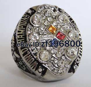  2008 Pittsburgh Steelers SUPER BOWL World Championship Champions Ring