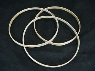 Vintage Carnival Ring Toss Wooden Rings Set of 3