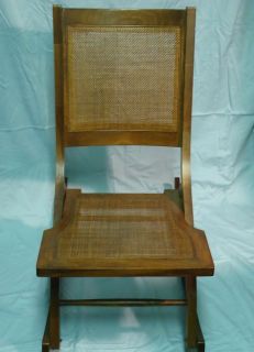 cane rocking chair in Chairs