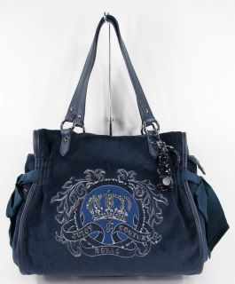   COUTURE CROWN VELOUR LEATHER RHINESTONE MS DAYDREAMER PURSE YHRU3052