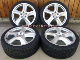   CAYENNE SPORT TECHNO WHEEL AND TIRE PACKAGE   SILVER WHEELS/RIMS
