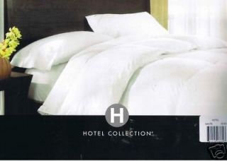 HOTEL COLLECTION Hungarian White Down Comforter KING Medium