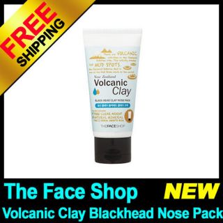 The Face Shop★ Black Head Nose Clay Mask 50g Peel Off Pack