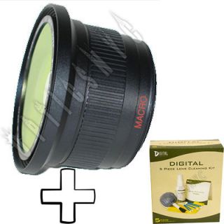   Lens Fisheye Macro for Sony A33 A55 A290 A330 NEX 3 NEX 5 49mm 55mm