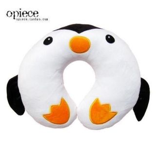 Cute Penguin Baby Neck Saver Protector Head Support Pillow