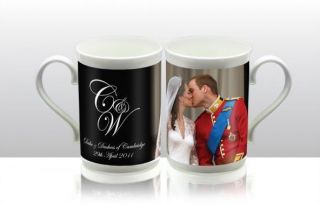 Royal Wedding Kiss China Mug British Collection Memorabilia Souvenir 