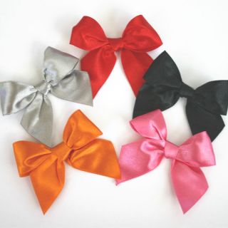 NEW Satin Pre Tied Bows Wedding Favor or Invitation Decorations 12/pk