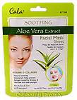 Cala Soothing Aloe Vera Extract Facial Mask Vitamin E & Collagen Spa 