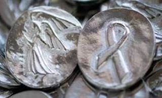 50 ANGELS Pewter Pocket Awareness Angel Coin/Token