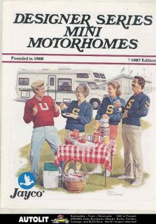   Ford Chevrolet Designer 23 25 26 Foot Motorhome RV Camper Brochure