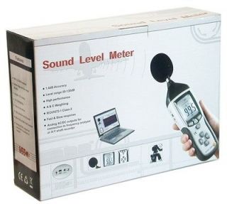 DT 8851 Digital Sound Noise dB Meter Data Logger datalogger PC USB 