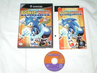 Sonic Gems Collection Nintendo GameCube COMPLETE Game Sega hedgehog 