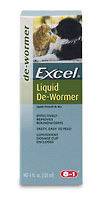 Excel De wormer Liquid for Dogs & Cats   4 fl. oz. (118 ml)